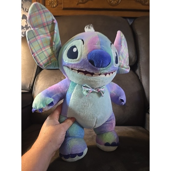 Build A Bear Disney Lilo & Stitch Tie Dye Stitch Stuffed Plush Animal - Picture 3 of 7